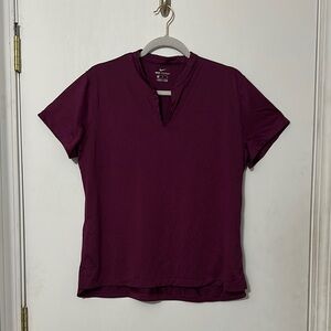 Nike Maroon Short Sleeve Golf Shirt